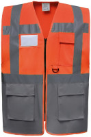 Hi Vis Orange / Grey