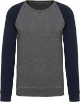 Grey Heather / Navy