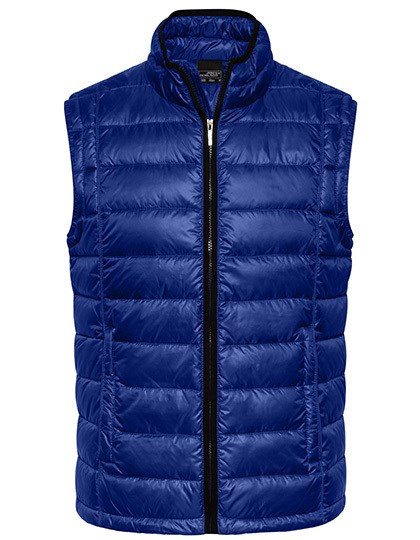 James&Nicholson - Men´s Quilted Down Vest